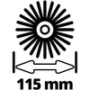 Einhell Medium Pinselset