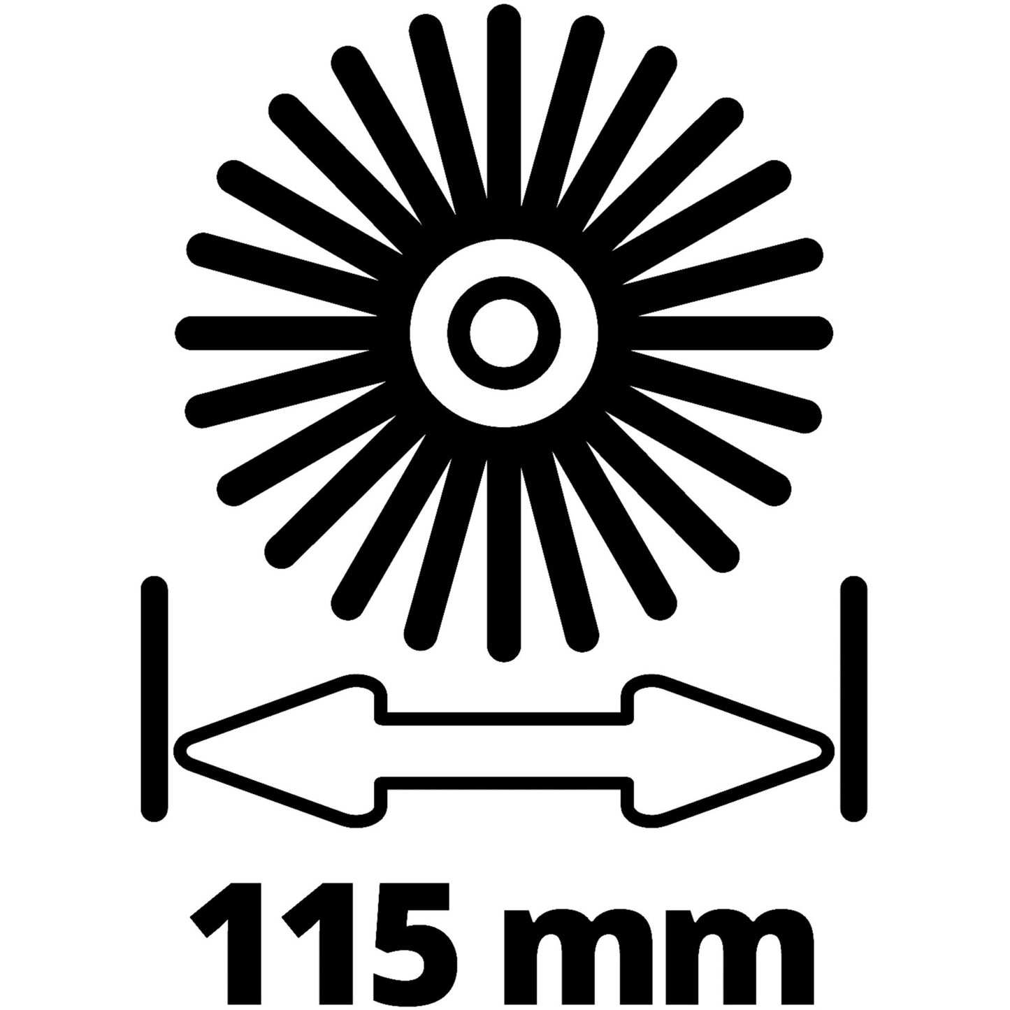 Einhell Medium Pinselset