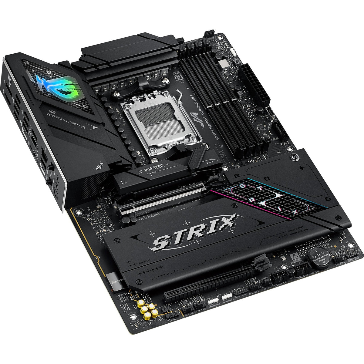 Asus ROG Strix B850-F Gaming WiFi Sockel AM5 Motherboard (2,5 GB-LAN, Wi-Fi 7, BT, Sound, ATX)