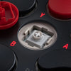 8bitdo Arcade-Controller (grau rot, 2,4 GHz Bluetooth USB, Nintendo Switch, PC)
