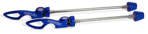 Sixpack Racing Schnellspanner Chopstix Cr-Mo Set blau