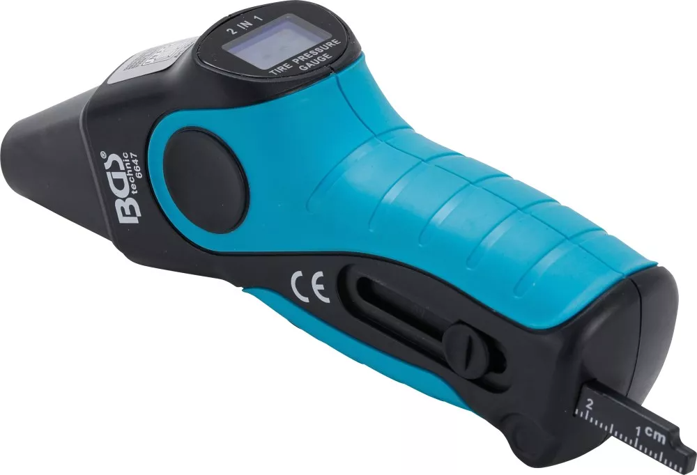 BGS Technic Luftdruckmessgerät Digital Pro