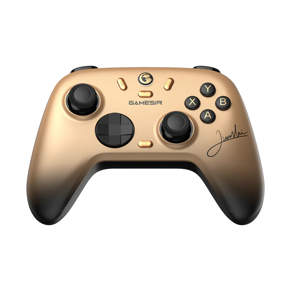 Gamesir Nova 2 Lite Multiplattform Wireless Game Controller Champion Edition (Gold Schwarz, Switch, PC, Android und iOS, Bluetooth 2,4 GHz USB)