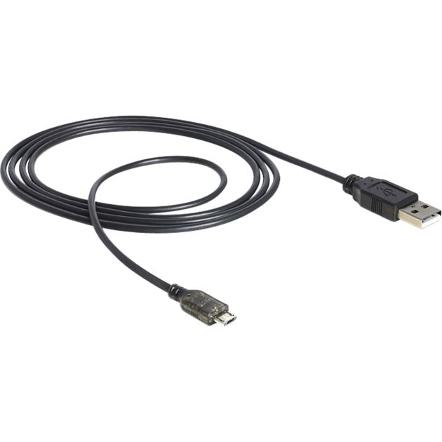 Delock USB-A> Micro-USB-B mit LED