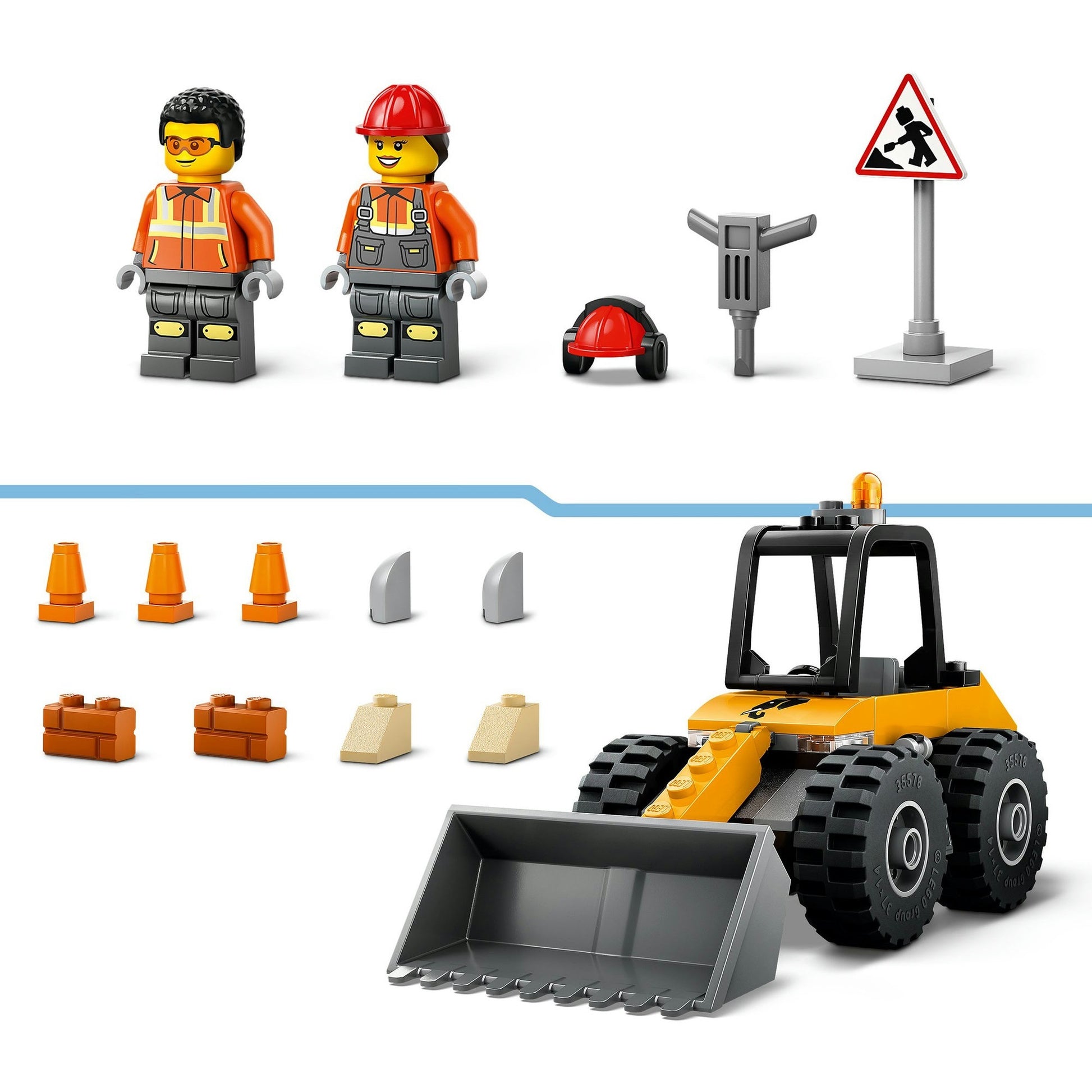 Lego Lego City 60450 gelbe Radlader