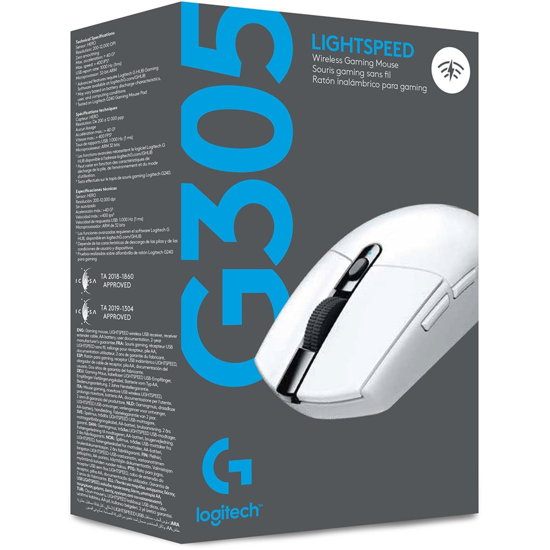 Logitech G305 Lightspeed Wireless Gamingmuis