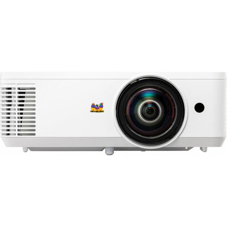 Viewsonic PS502W WXGA Short-Throw-DLP-Projektor (Weiß, 4000 Ansi Lumen, für Unternehmen und Bildungseinrichtungen)