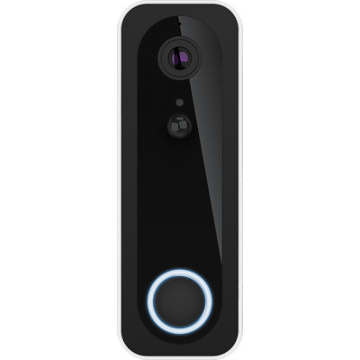 Trust doorcam-3000 intelligente WLAN-Türklingelkamera (weiß schwarz, 2,4 GHz WLAN)