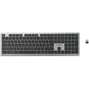 Kensington KB535 EQ wiederaufladbare Tastatur für mehrere Geräte (US-internationales Layout (QWERTY), Scherenschalter, 100 %, USB, 2,4 GHz, Bluetooth 5.4) - afbeelding 1