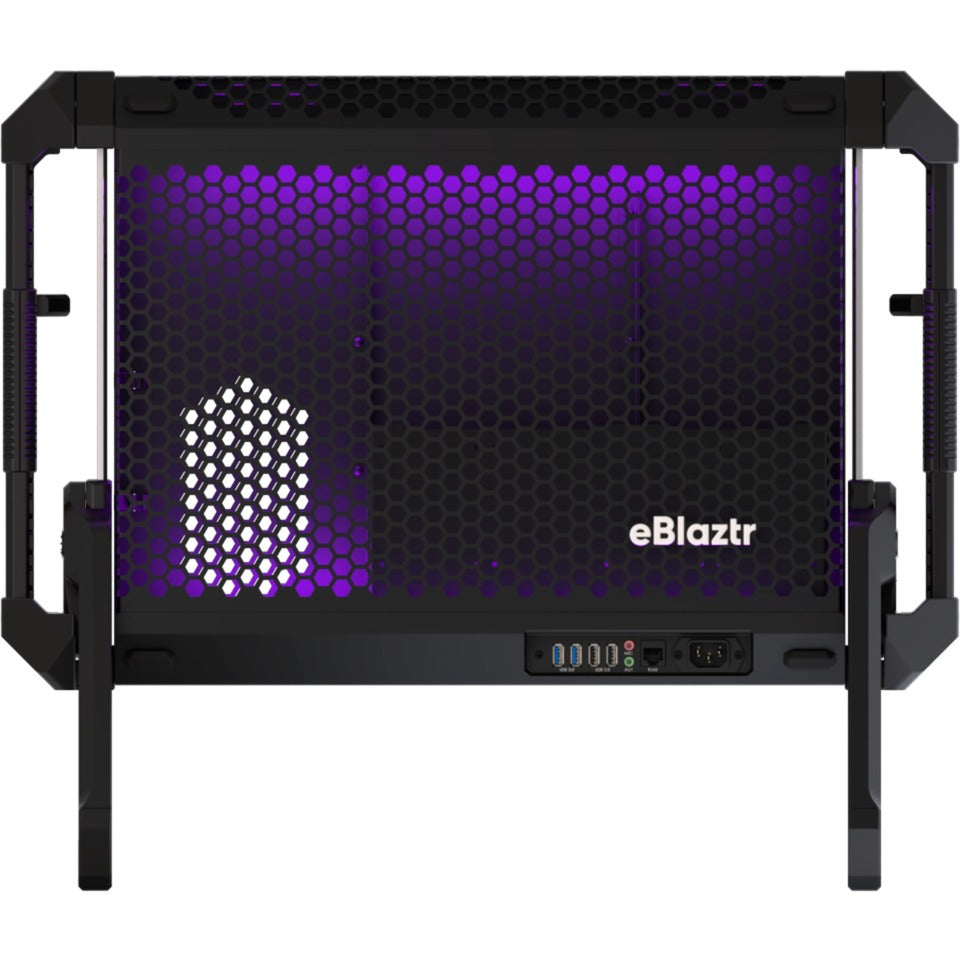 Eblaztr PC-Gehäuse Desktop-Gehäuse (Schwarz (matt))