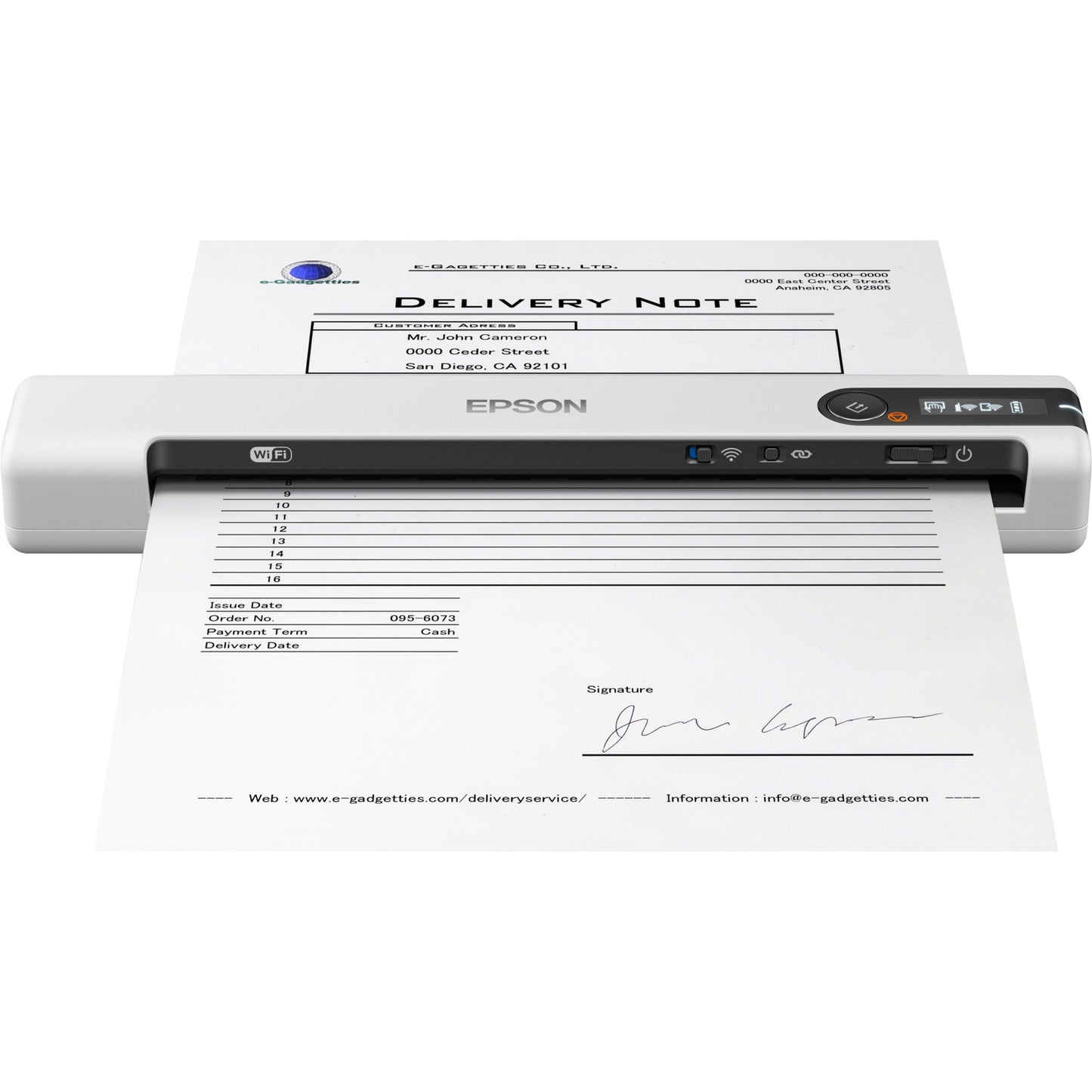 Epson Workforce DS-80W