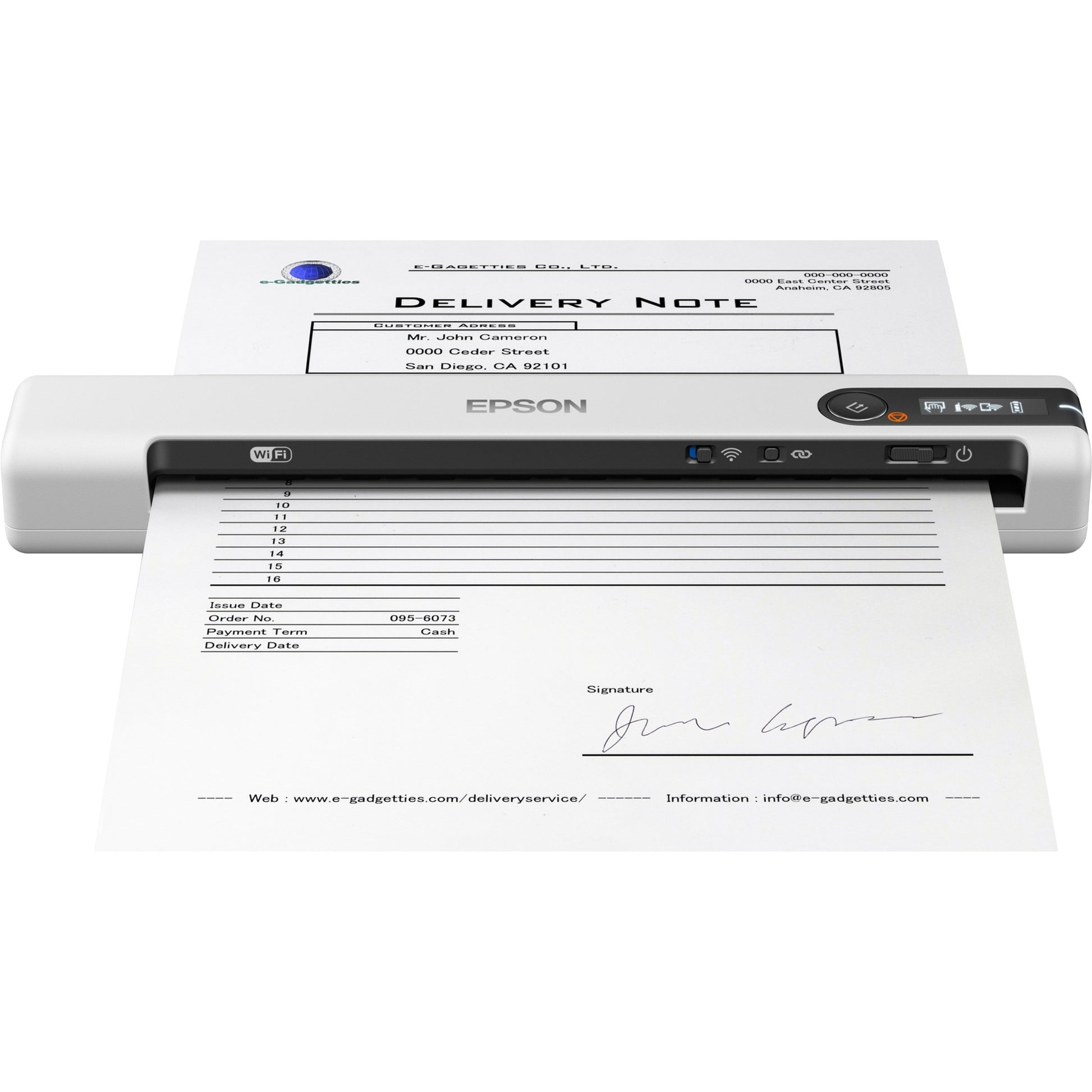 Epson Workforce DS-80W