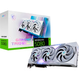 Msi Geforce RTX 5080 16G Gaming Trio OC weiße Grafikkarte (weiß, 3x Display-Port, 1x HDMI) - afbeelding 1