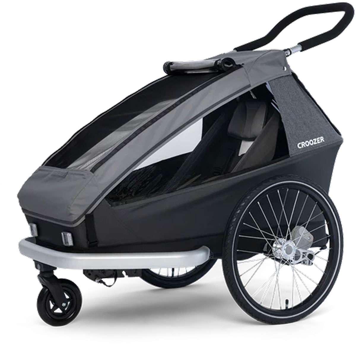 Croozer hat sich 1 Kinderfahrradanhänger angeschaut