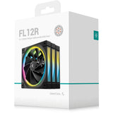 Deepcool FL12R RGB Gehäuselüfter (schwarz, 3 Stück, 120 x 120 x 25 mm, PWM) - afbeelding 6