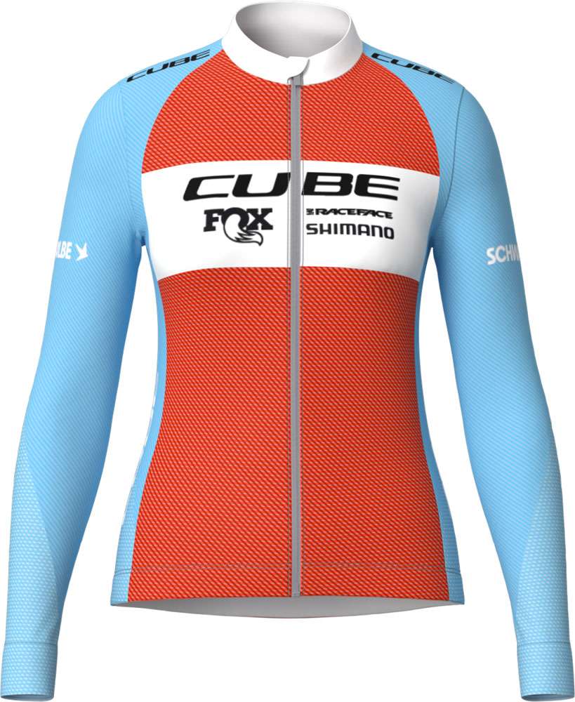 Cube Road XC x Factory Racing – Damen-Langarmtrikot
