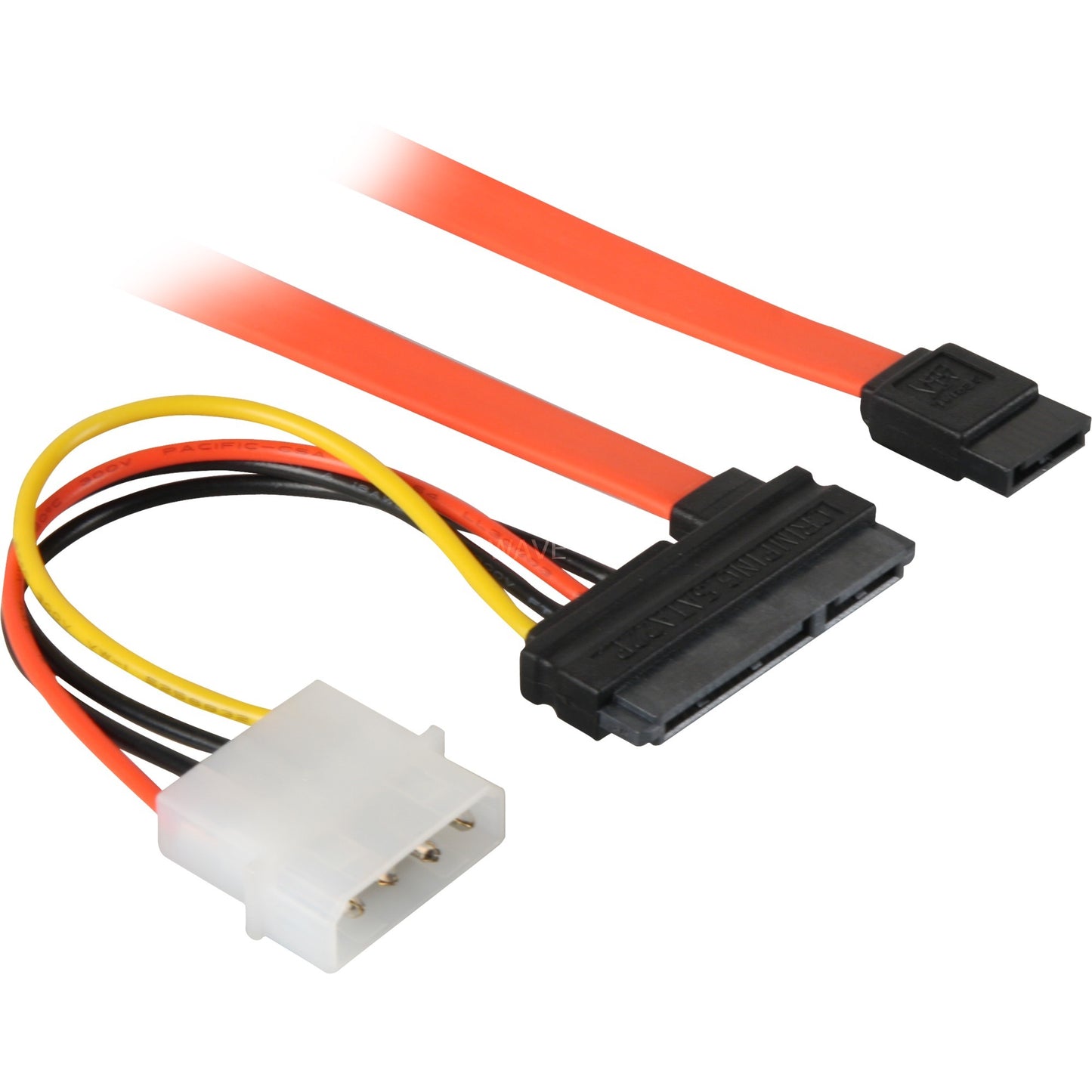 Goobay S-ATA 2-in-1-Datenkabel + Stromadapter