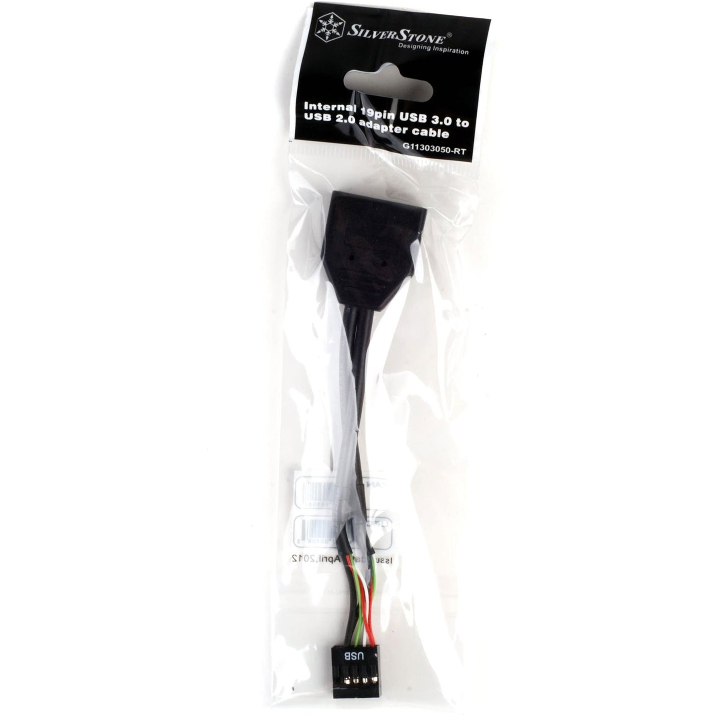 Silverstone G113050-RT, USB 2.0 (intern) 9pin> USB 3.0 (int