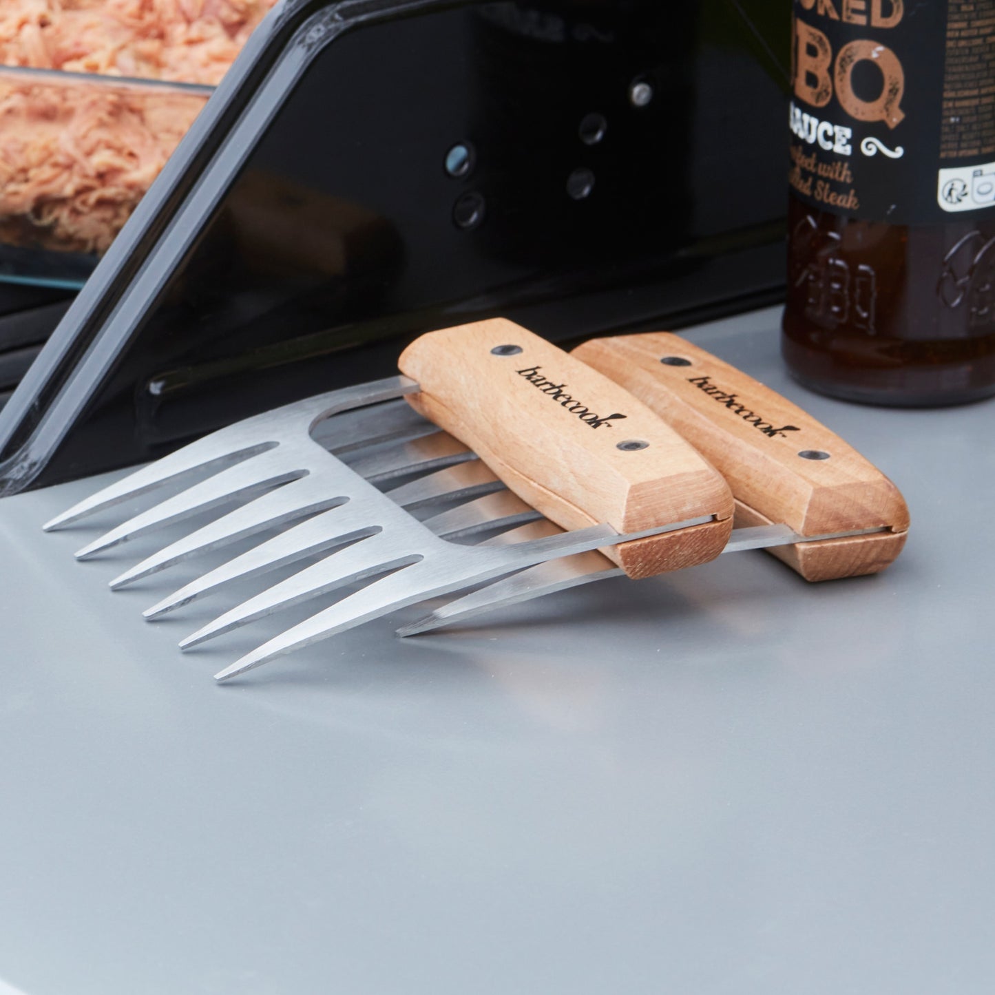 Grillset mit 2 Fleischkrallen
