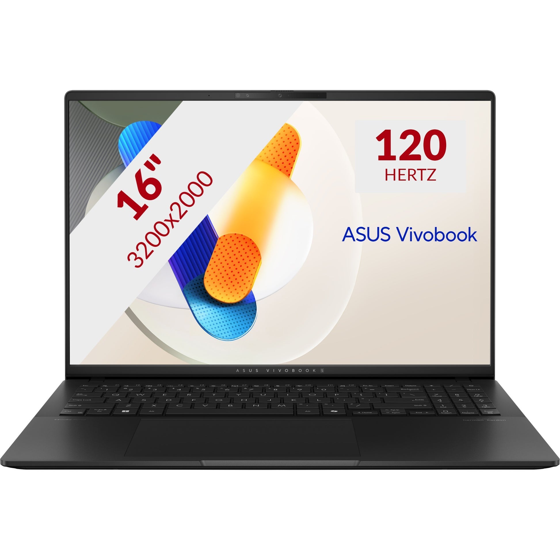 Asus vivobook s 16 oled (s5606ma-mx028w) 16 Laptop (schwarz | Core Ultra 7 155h | Arc-Grafik | 16 GB | 1 TB SSD)