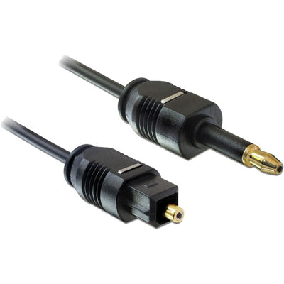 Delock Toslink Männlich -> Toslink Mini 3,5 mm, 2m