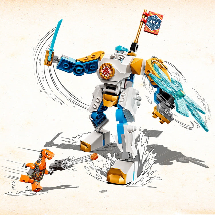 Lego Ninjago – Zanes Power-Up Mech EVO Konstruktionsspielzeug (71761)