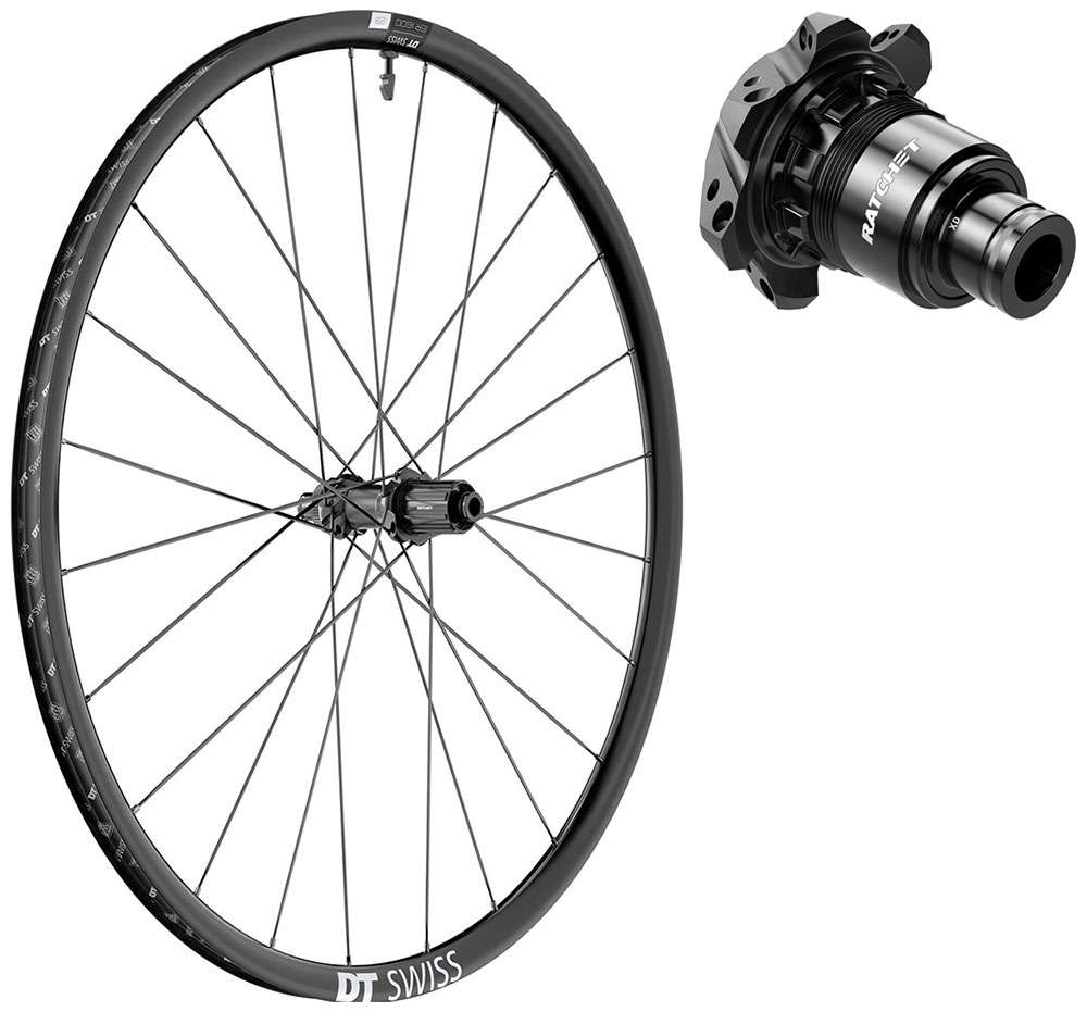 Dt Swiss ER 1600 Spline® 28 23 mm Scheiben-Hinterrad