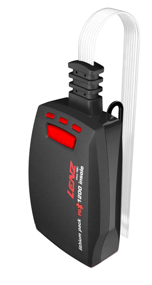 Lenz Lithium Pack Einlegesohle RCB 1200 – Akku für beheizbare Einlagen