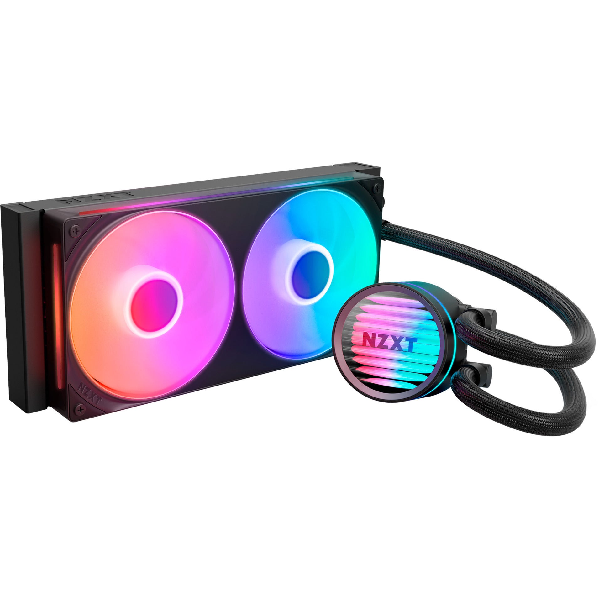 NZXT Kraken Core 240 RGB Wasserkühlung (Schwarz, 4-Pin-PWM)