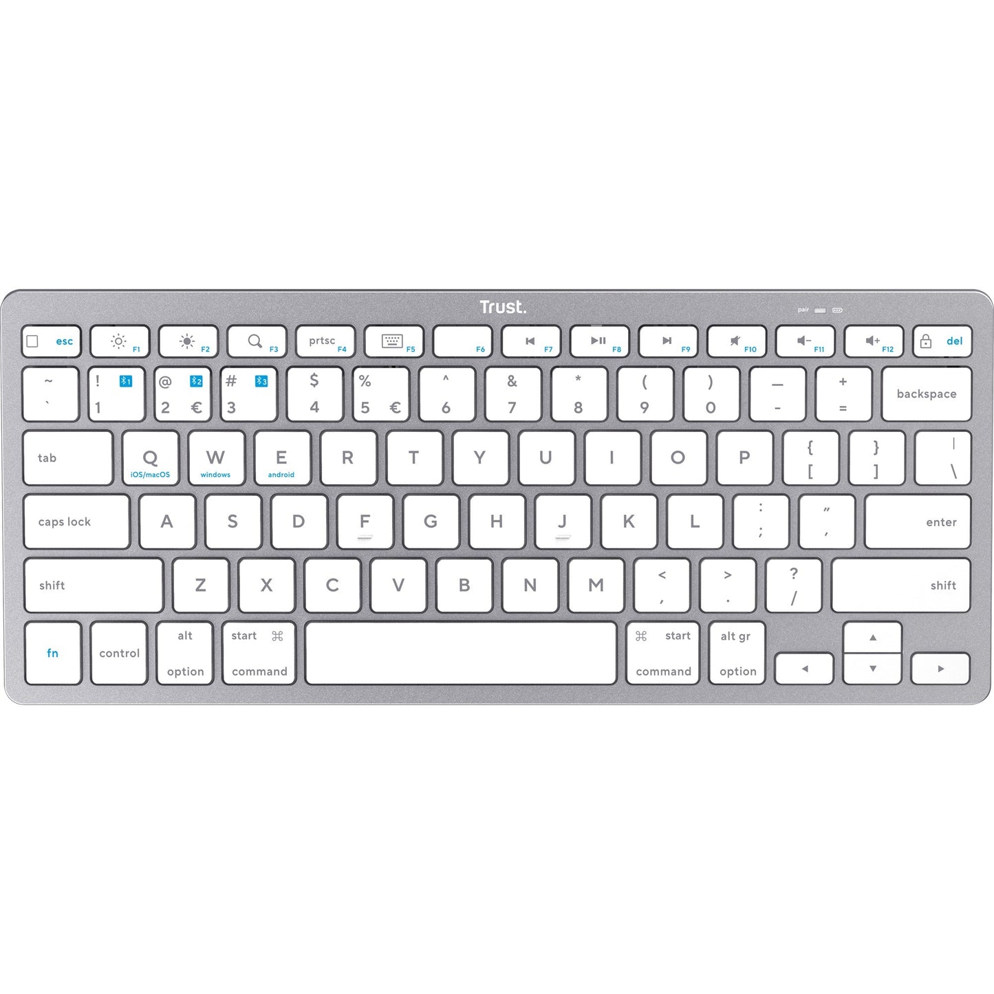 Vertrauen Sie die drahtlose Bluetooth -Tastatur