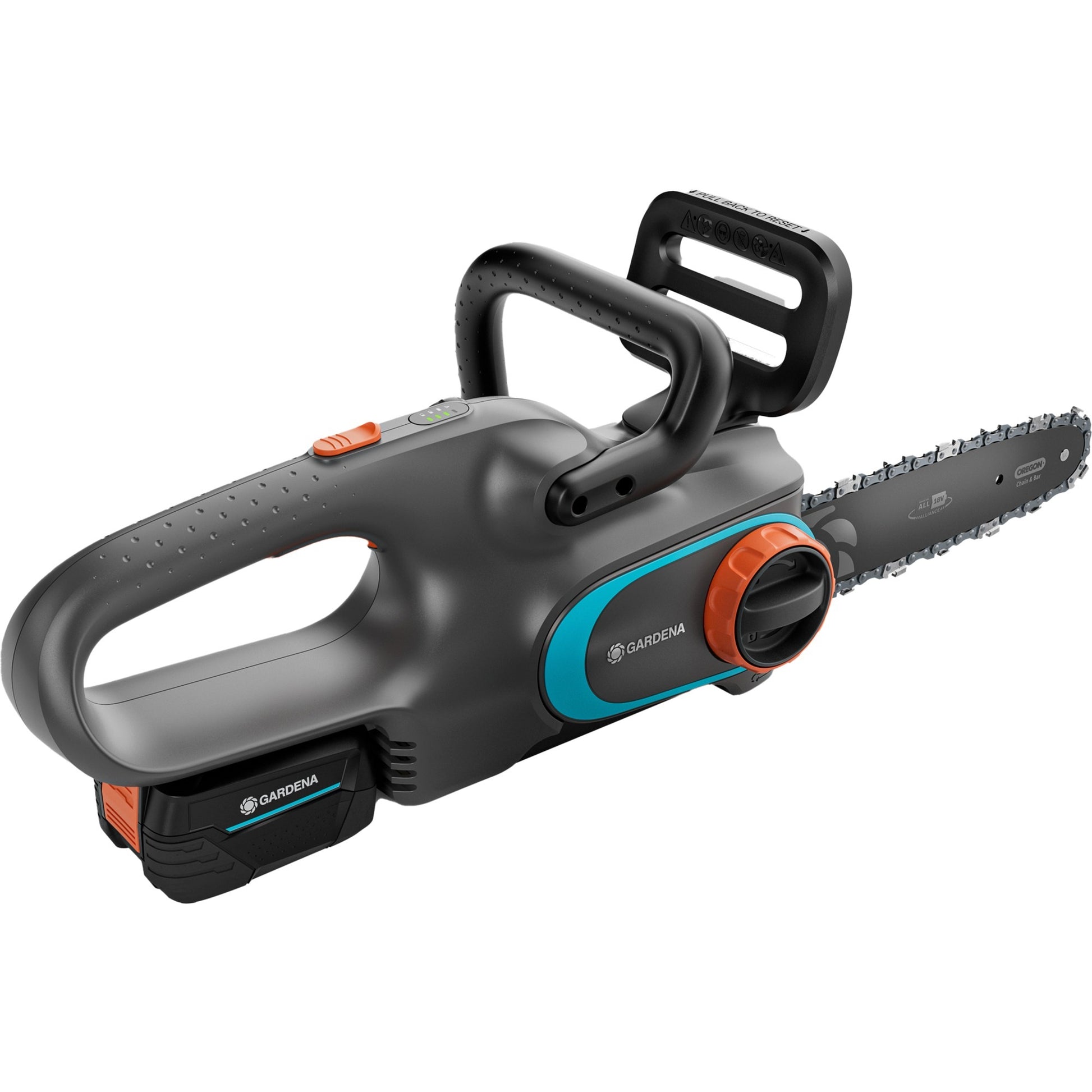 Gardena Kettensäge 25018V P4A Set