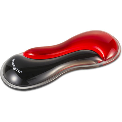 Kensington Slim Duo Gel-Maus, Trackball-Handgelenkauflage, Handgelenkstütze (rot, schwarz)