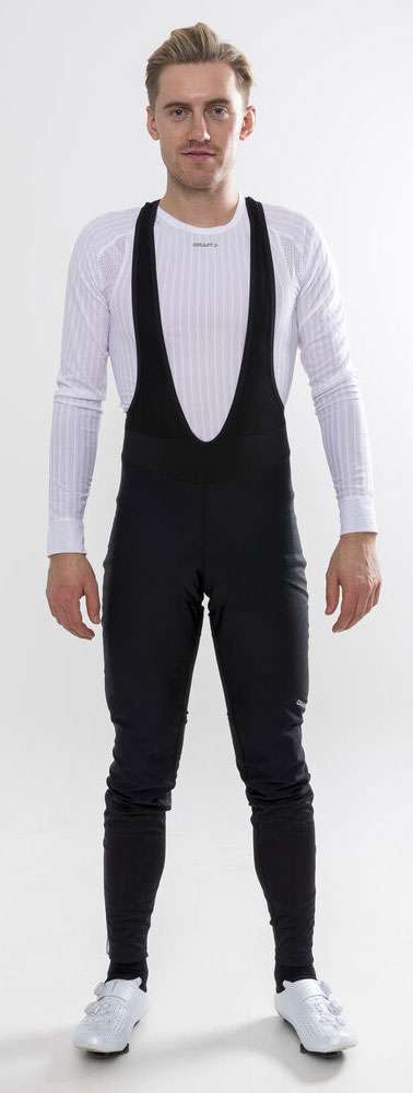 Craft Ideal Pro Wind – lange Trägerhose mit Polsterung