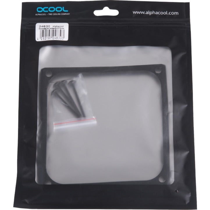 Alphacool Gehäuseentkopplung 120mm (7mm dick) Montagerahmen (schwarz)