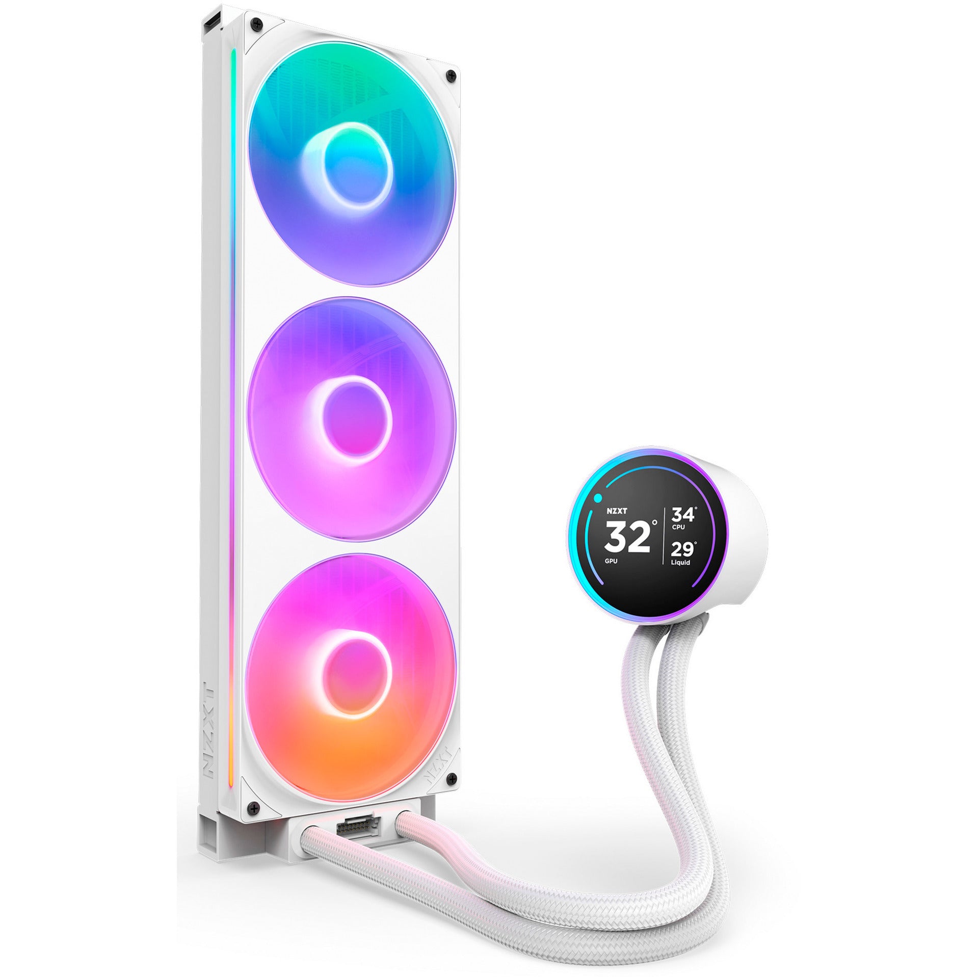 NZXT Kraken Elite 420 RGB Wasserkühlung (Weiß)