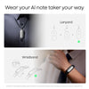 Plaud Notepins Diktiergerät (lila, 64 GB, Bluetooth 5.2 BLE (Bluetooth Low Energy) Wi-Fi)