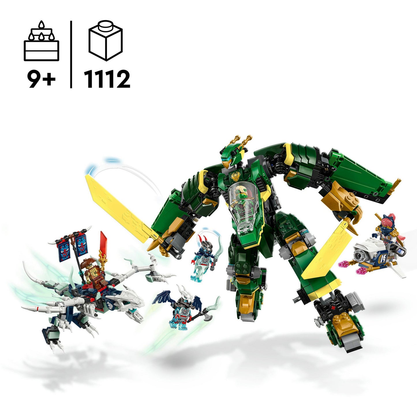 LEGO 71845 Ninjago Lloyds Flugzeug Mecha
