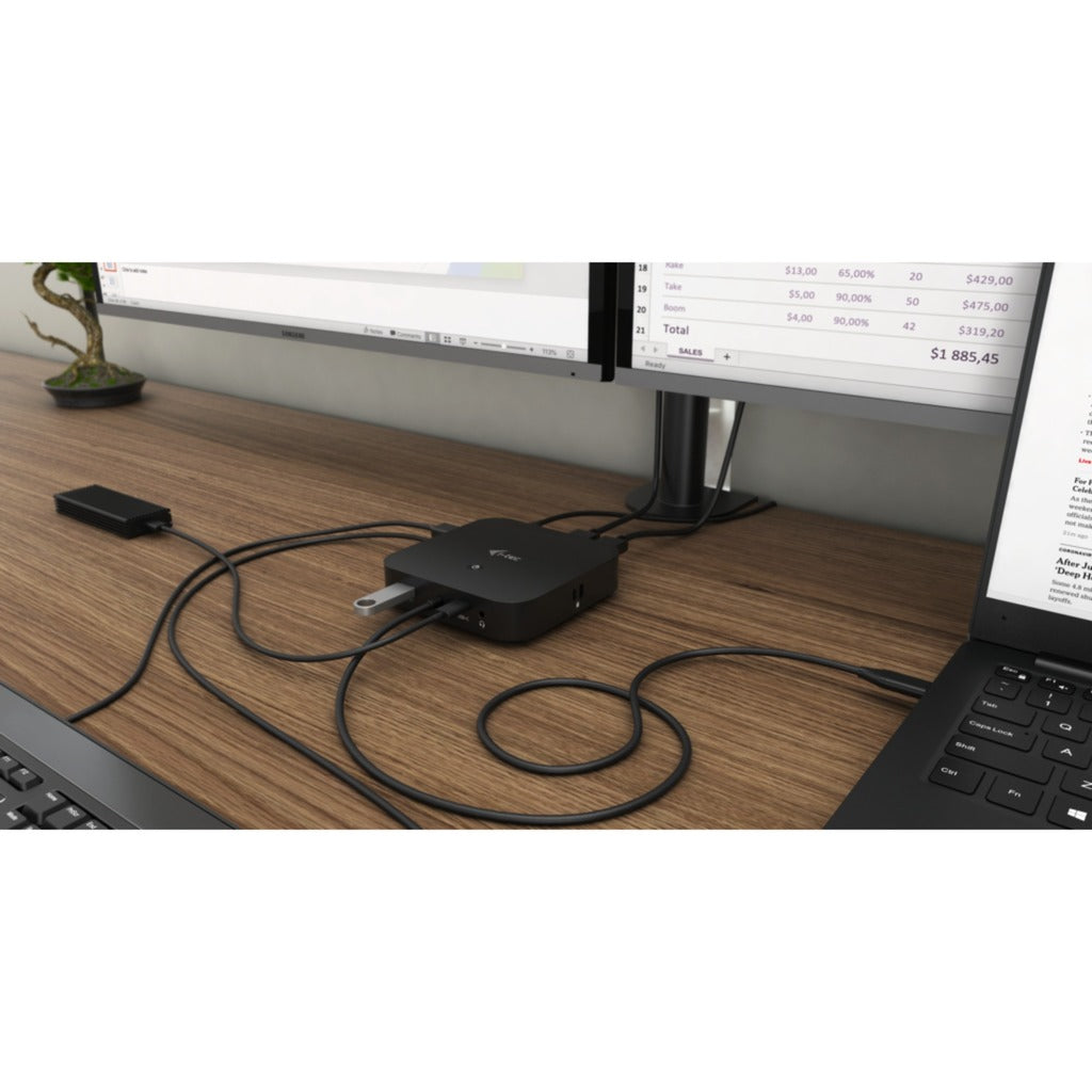 I-tec USB-C HDMI DP Docking Station mit Lieferung