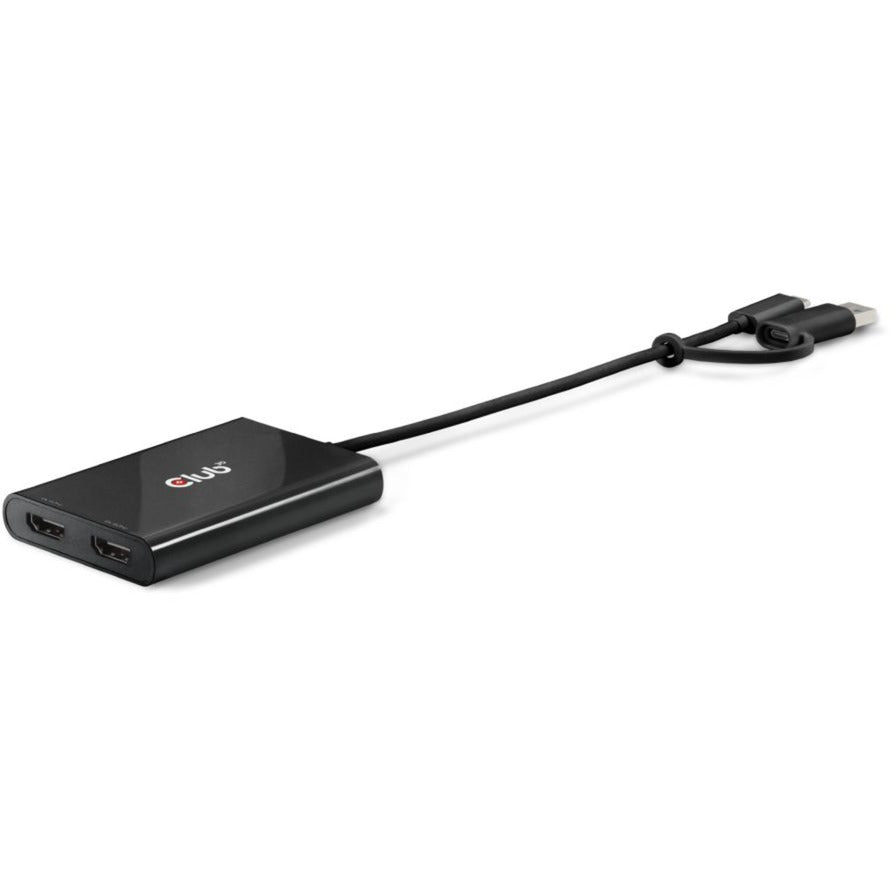 Club 3D USB-C bis 2x HDMI-Video-Splitter mit DisplayLink