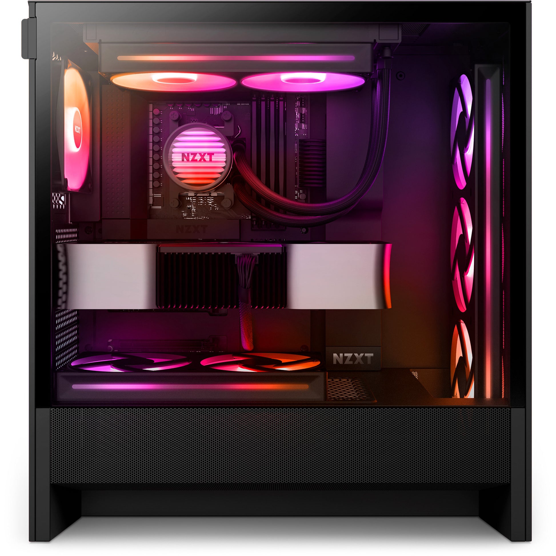 NZXT Kraken Core 240 RGB Wasserkühlung (Schwarz, 4-Pin-PWM)
