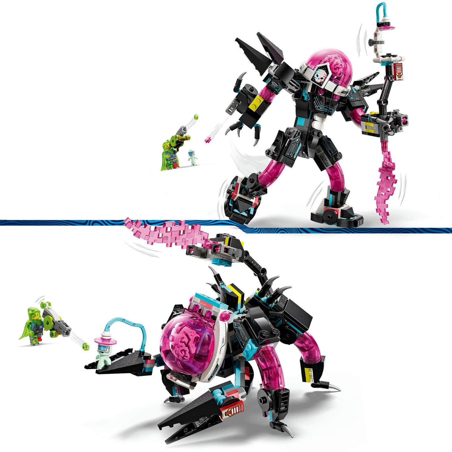 LEGO 71495 Dreamzzz Mateo gegen Cyber ​​Brain Mecha