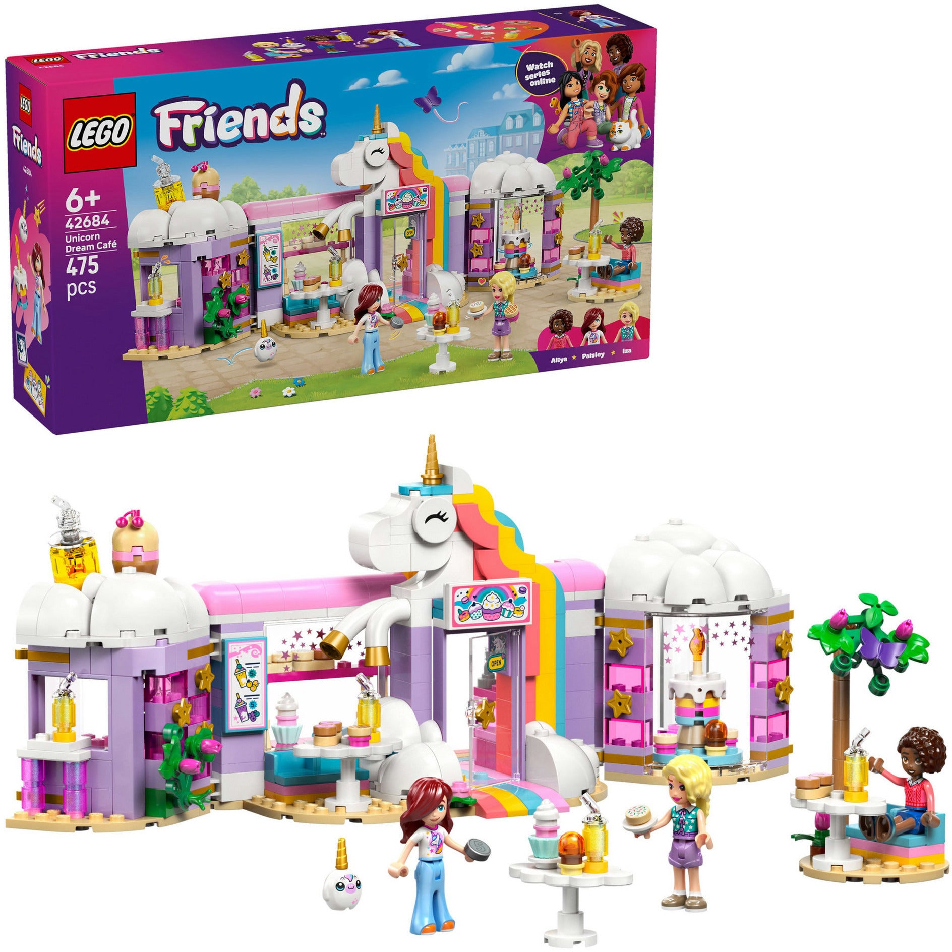 Lego Friends 42684 Einhorn-Traumcafé
