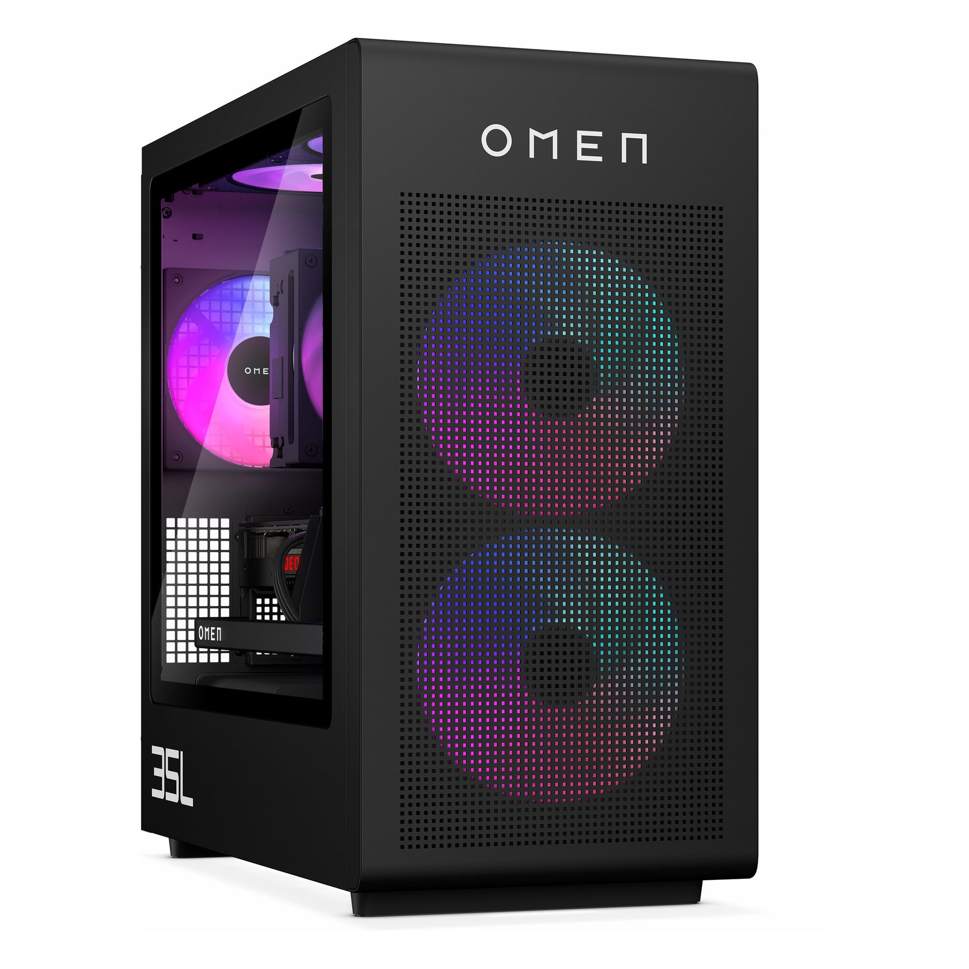 Omen 35L Gaming Desktop GT16-1071ND PC (D51T9EA) (Schwarz | Ryzen 7 9800x3D | RTX 5070 | 32 GB | 2 TB SSD)