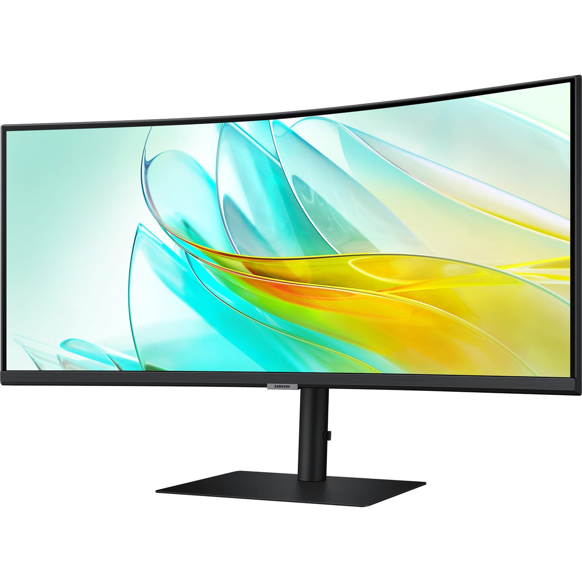 Samsung Viewfinity S6 S65UC 34 gebogener Ultrawide-Monitor (schwarz, HDMI, Displayport, 3x USB-A, USB-B, USB-C, RJ-45)