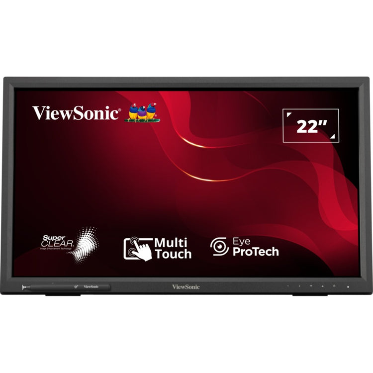 Viewsonic IR-Touch-Monitor TD2223-2 22 (schwarz, HDMI, VGA, DVI, USB-A, USB-B)
