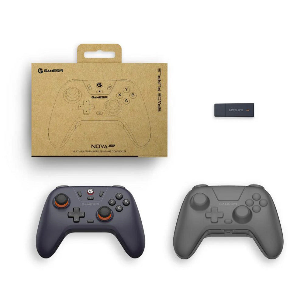 Gamesir Nova Lite Multiplattform-Controller (dunkelblau, PC, Steam, Android, iOS, Switch, Bluetooth 2,4 GHz USB)