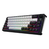 Hator Skyfall Mag Ultima 8K Wireless, Gaming-Tastatur (schwarz, US-Layout, Hator Aurum Ice, 65 %, RGB, Double-Shot PBT, Hot-Swap, 2,4 GHz Bluetooth USB-C)