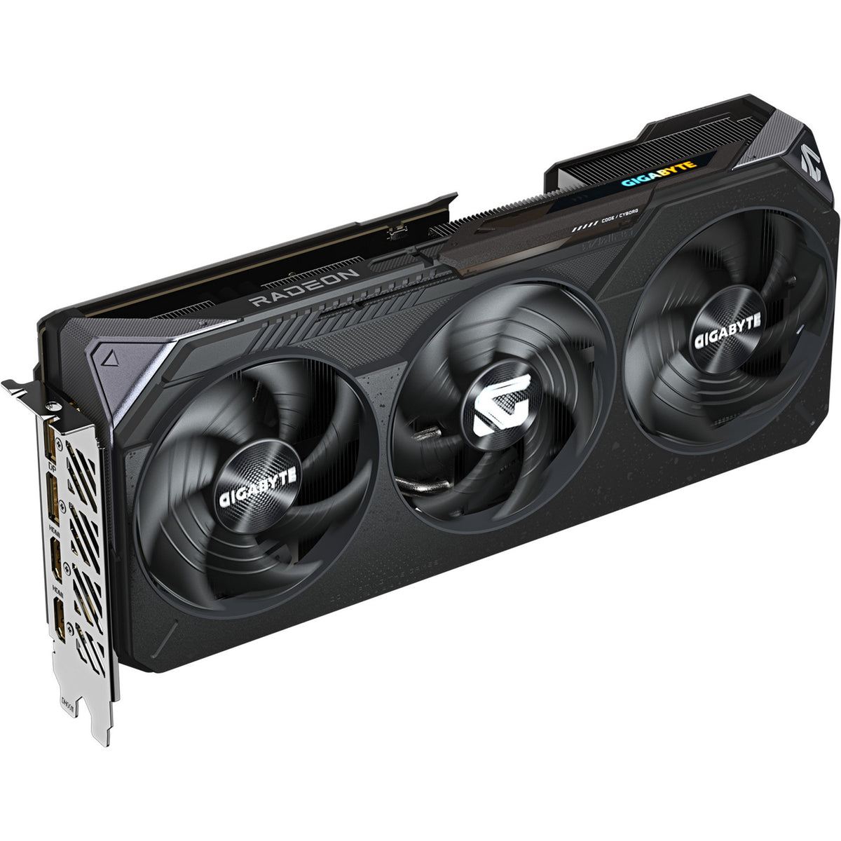 Gigabyte radeon rx 9070 gre gaming oc 12g grafische kaart (zwart, 2x displayport 2.1a, 2x hdmi 2.1b, rdna4)