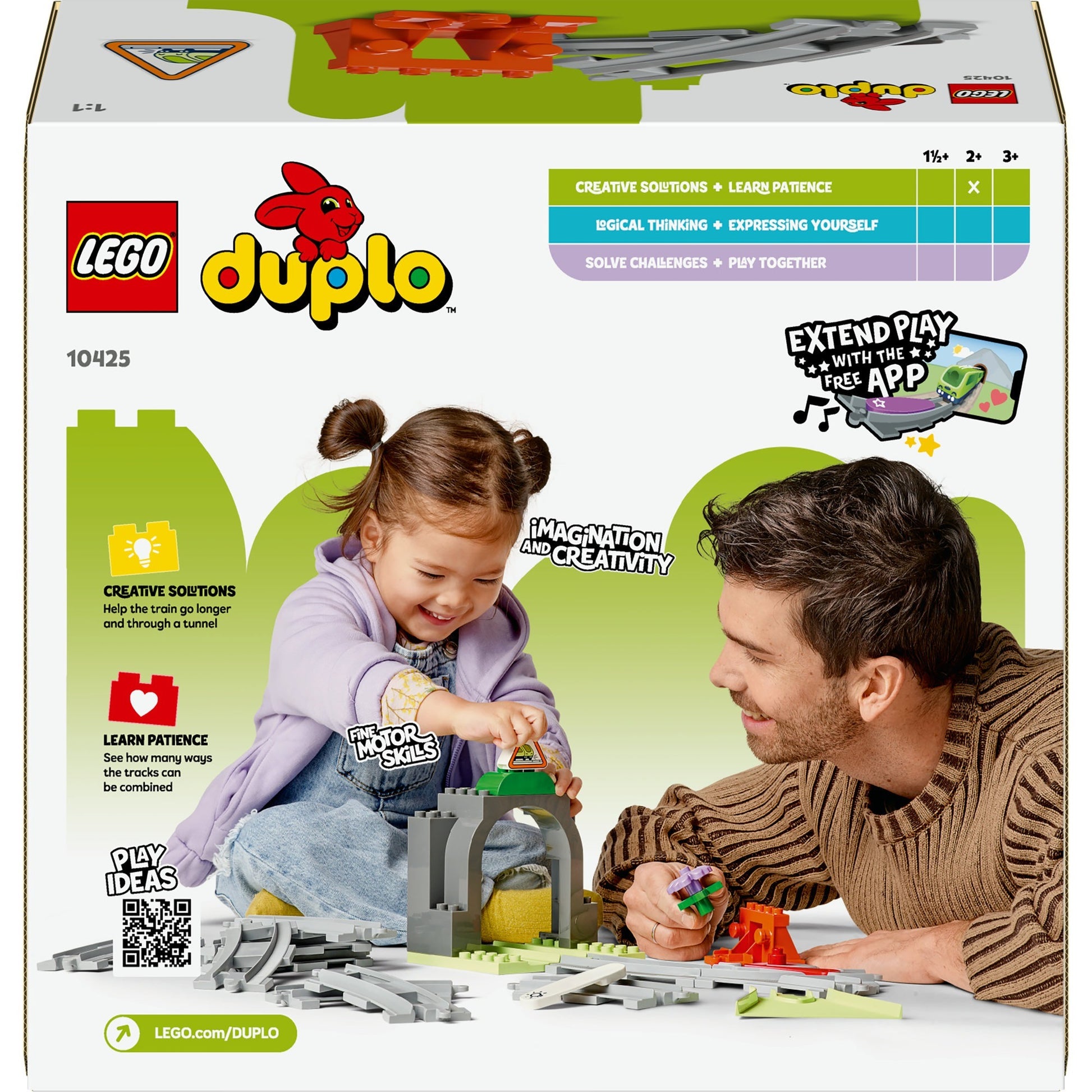 LEGO LEGO DUPLO TOWN 10425 TREINTUNEL UND RAILS -Erweiterungsset