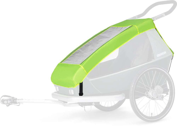 Croozer Regenschutz für Kinderfahrradanhänger Einsitzer
